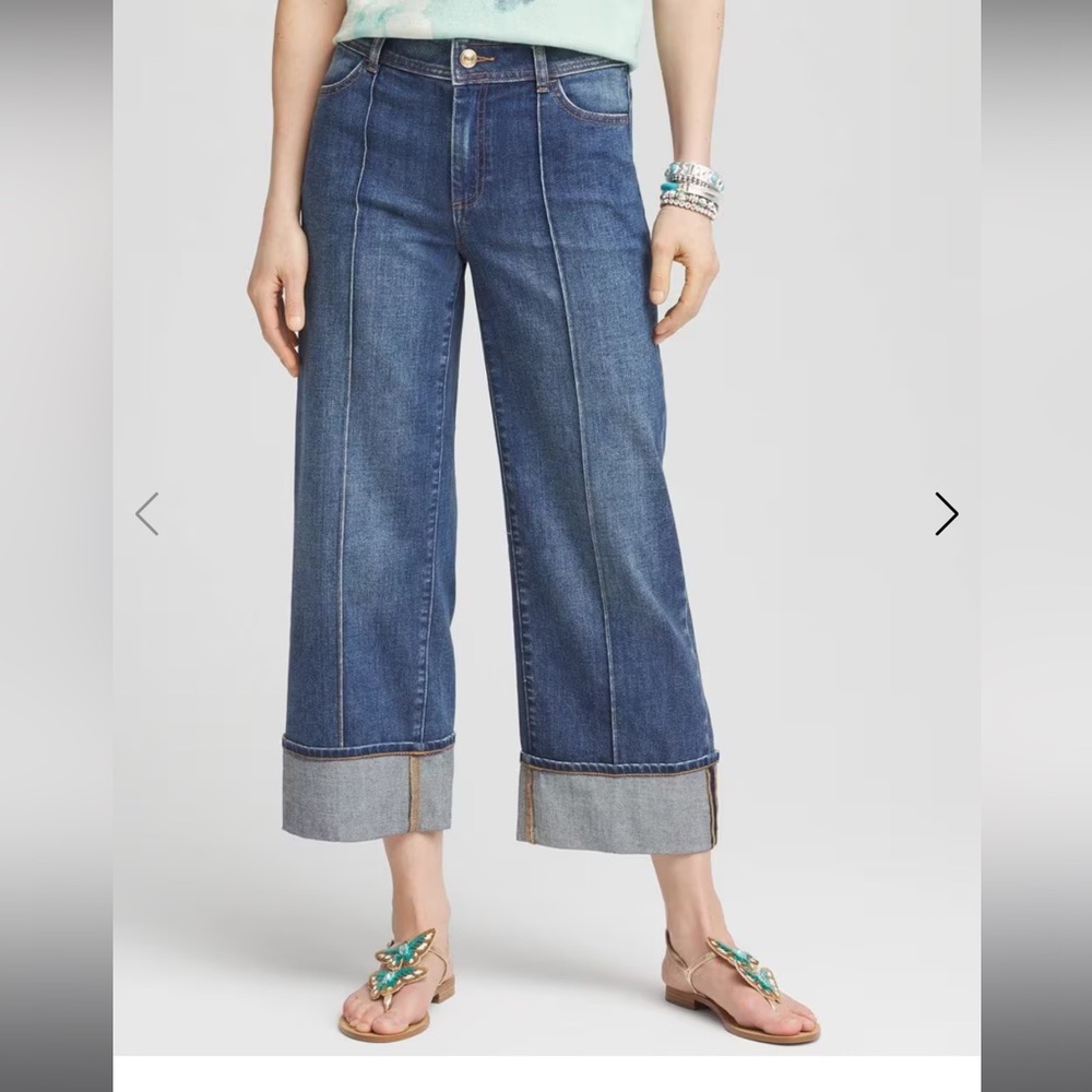 Chico’s Wide Leg Crop